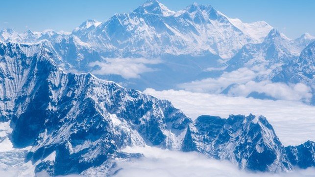 Everest Base Camp altitude, distance